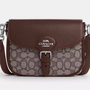 Coach Signature Jacquard Amelia
Saddle Bag